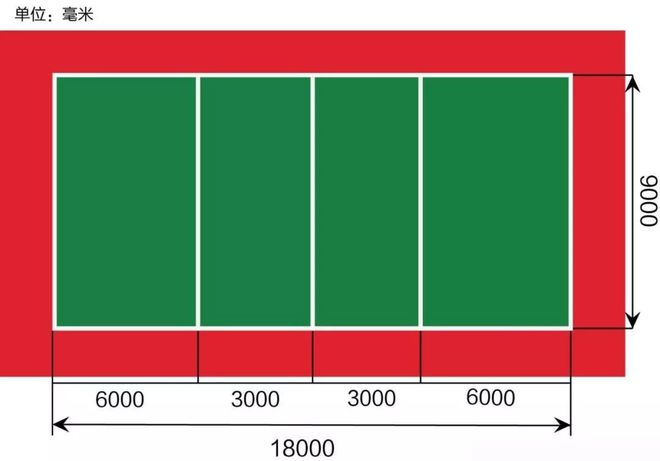 天博官网炫耀蓝体育：排球场的种类硅PU排球场硅PU排球场的特点和优势(图4)
