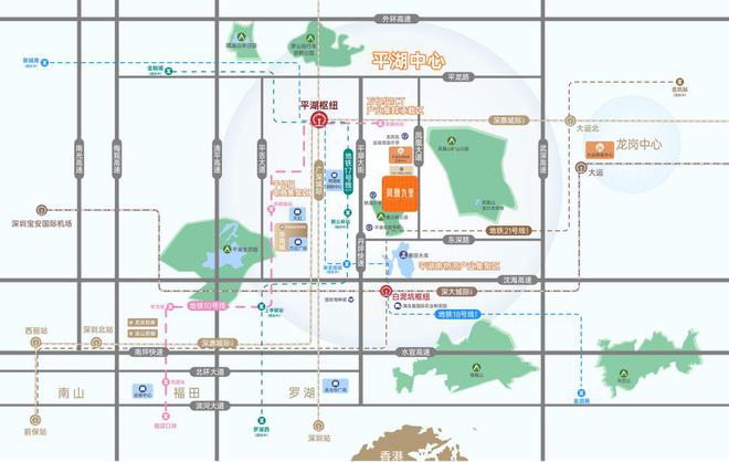 天博体育官方网站龙岗平湖【金光华凤凰九里】位置售楼处电话【金光华凤凰九里】(图4)