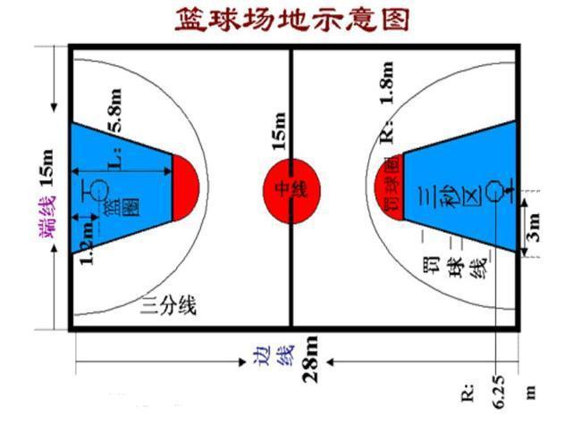 天博体育NBA的球场和CBA的篮筐哪个更高？(图2)